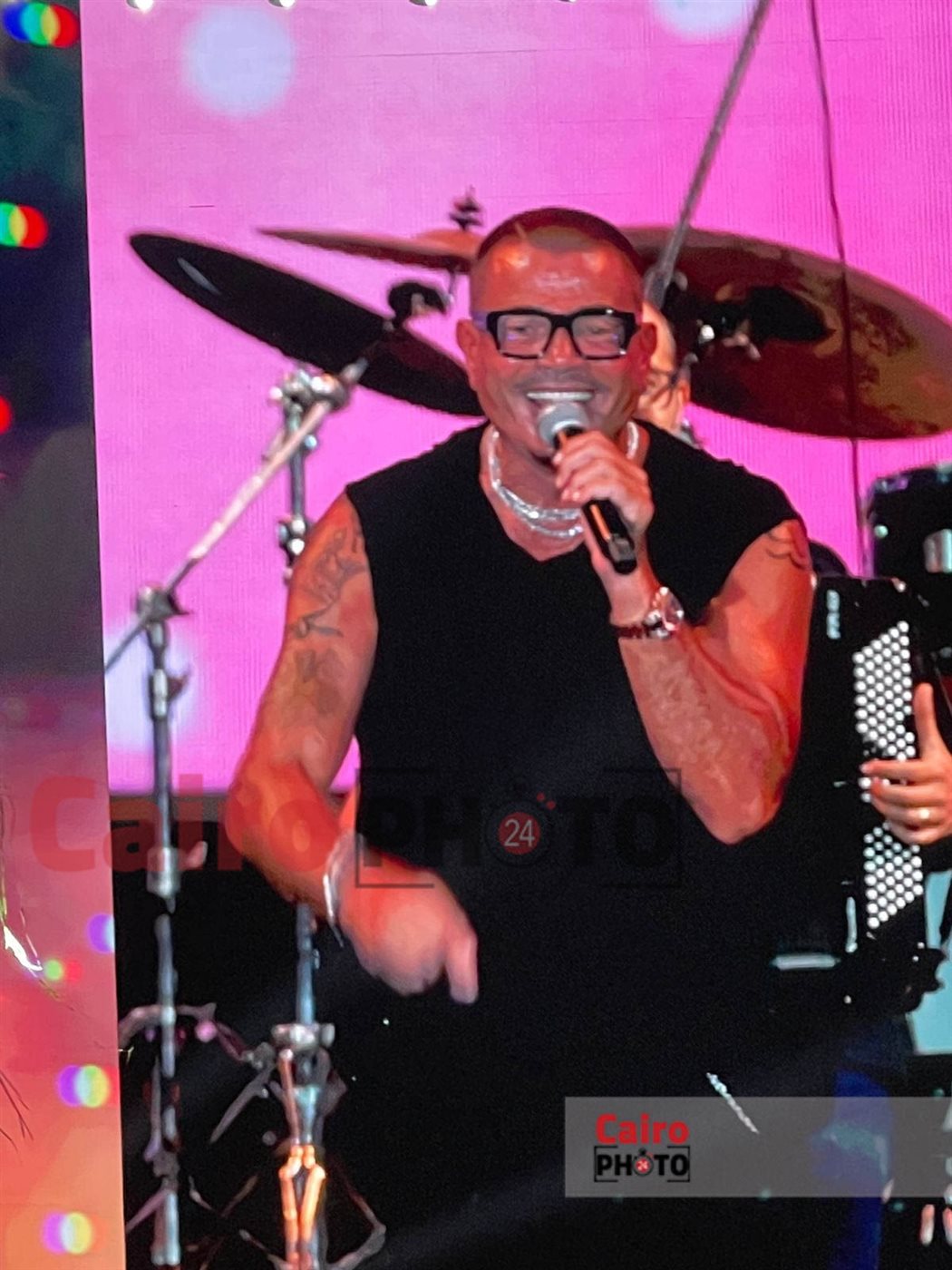 حفل عمرو دياب في مهرجان العلمين الجديدة