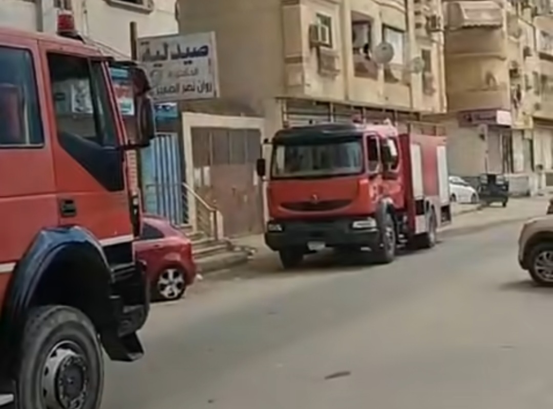 السيطرة على الحريق في السويس 