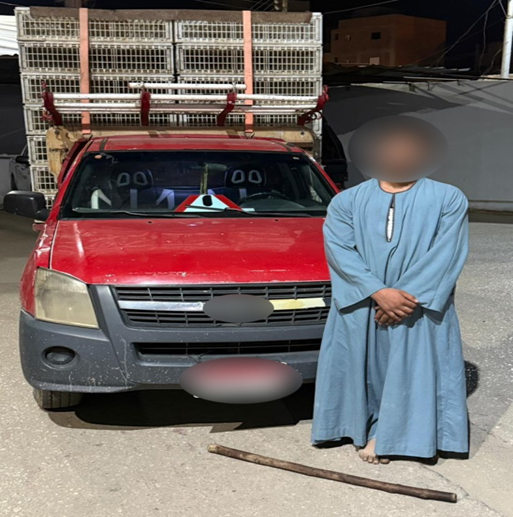 المتهم بمحاولة التعدي على سائق بالفيوم