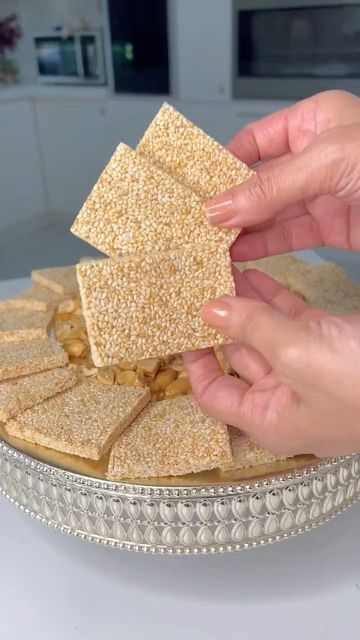 طريقة عمل السمسمية المقرمشة