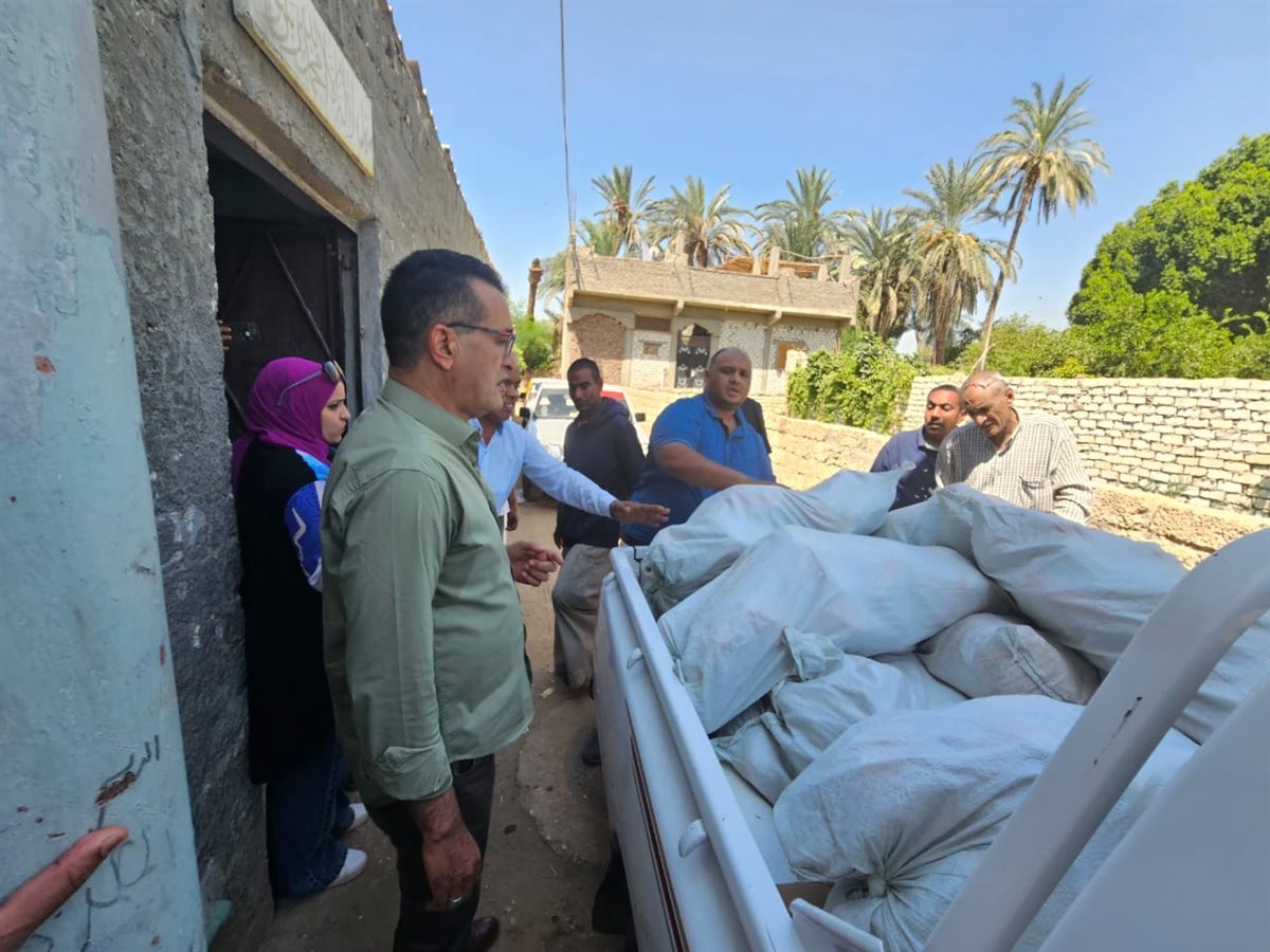 حملات تموينية مكثفة بالأقصر