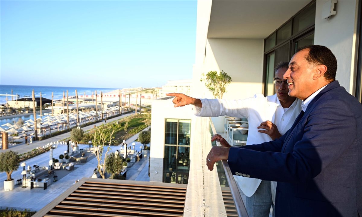 <strong> مدبولي يشهد افتتاح إعمار مصر لفندق Palace Beach Resort Marassi</strong>