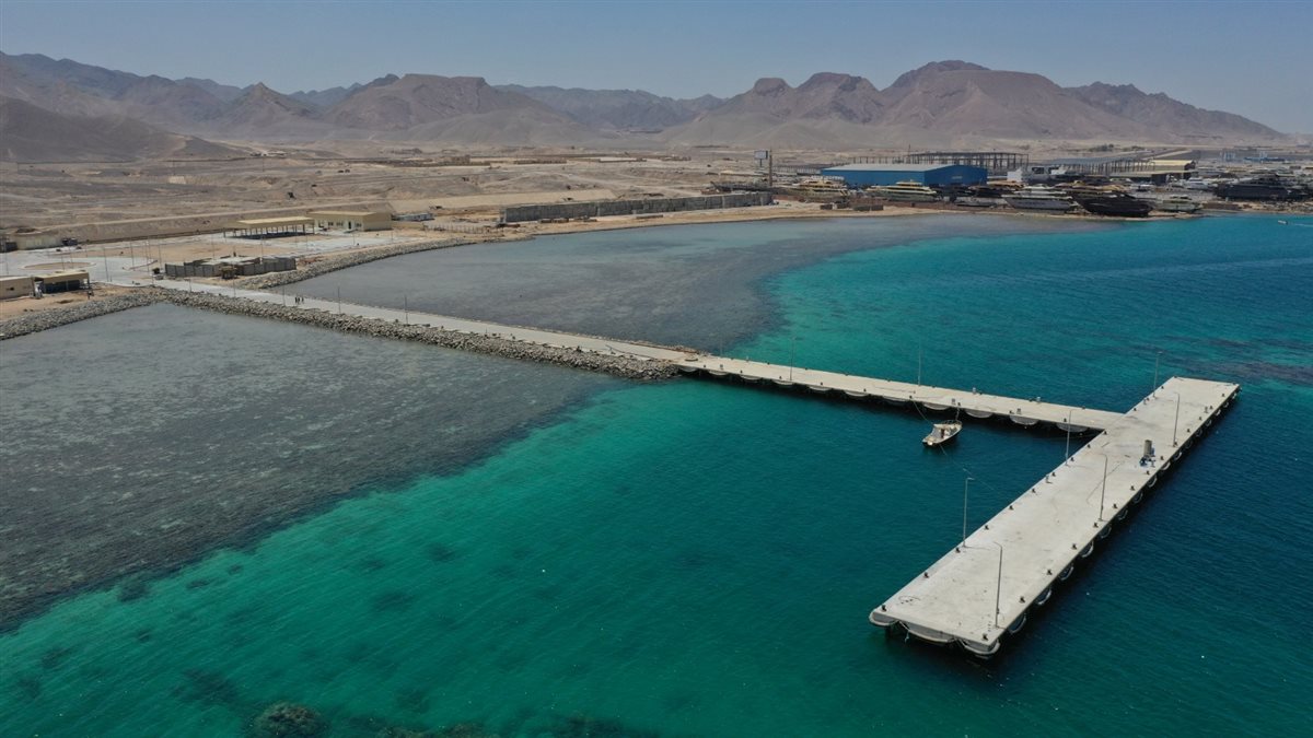 ميناء الصيادين بمدينة سفاجا