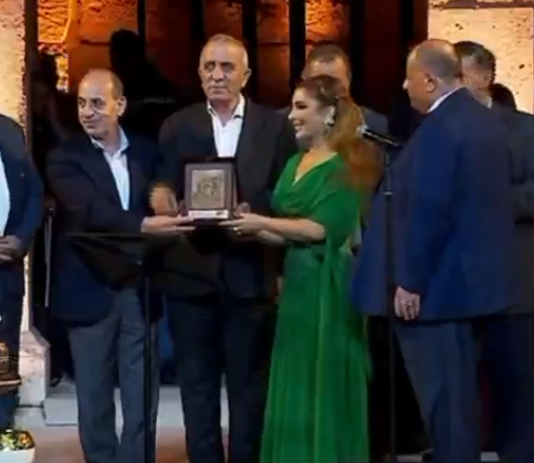 تكريم أصالة في مهرجان جرش