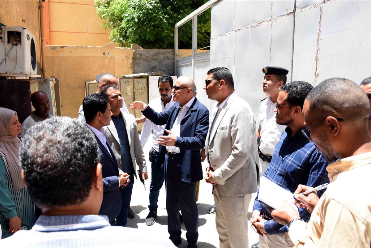 جولة محافظ الأقصر في البياضية