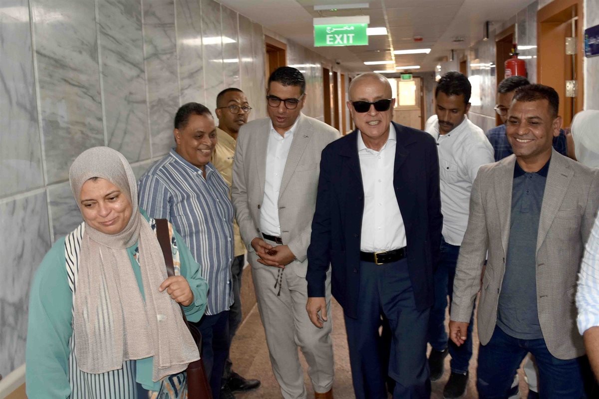 جولة محافظ الأقصر في البياضية