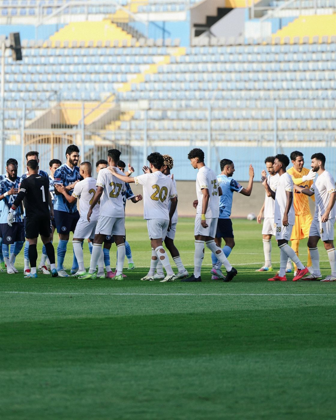 مباراة بيراميدز وأسوان الودية