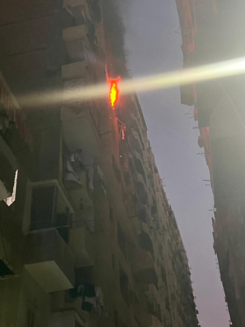 <strong>حريق بشقة سكنية</strong>