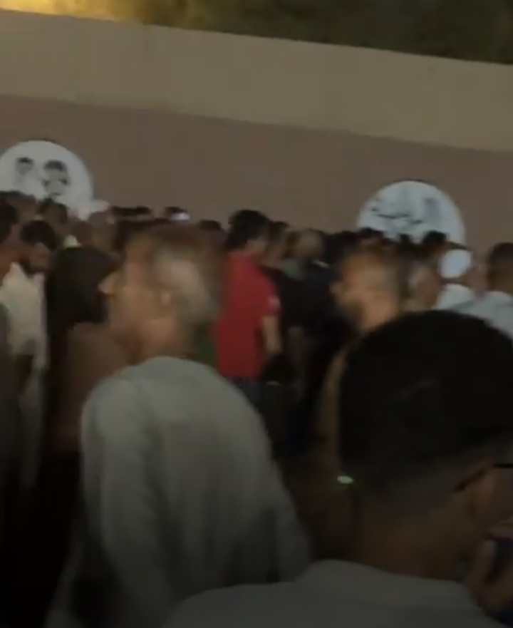 تشييع جنازة الشيخ موسي وأسرته