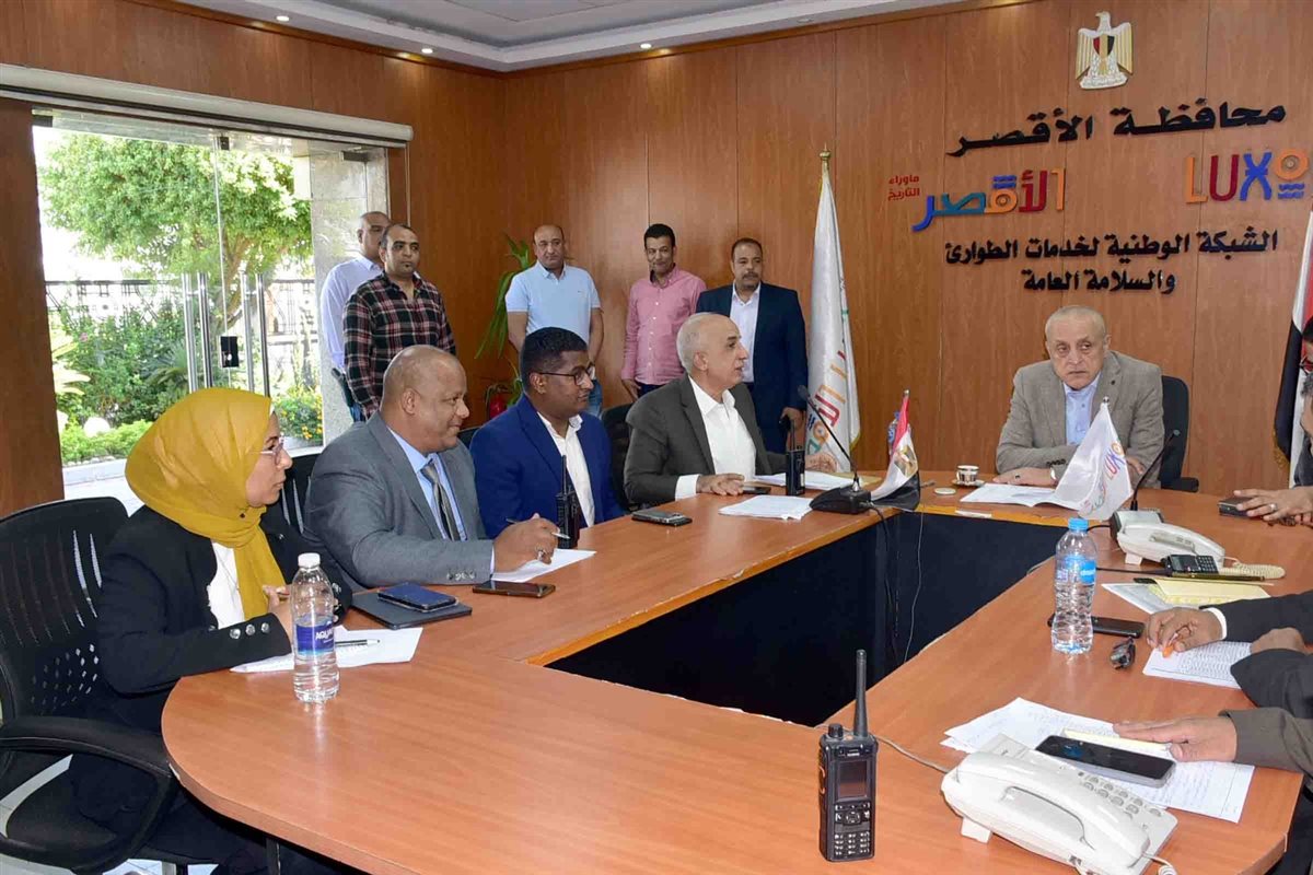 محافظ الأقصر يتابع سير الانتخابات