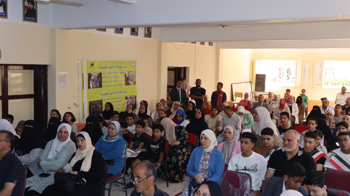 جانب من فعاليات الندوة التوعوية