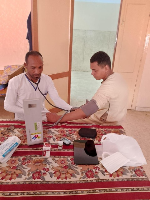 الفرق الطبية داخل اللجان