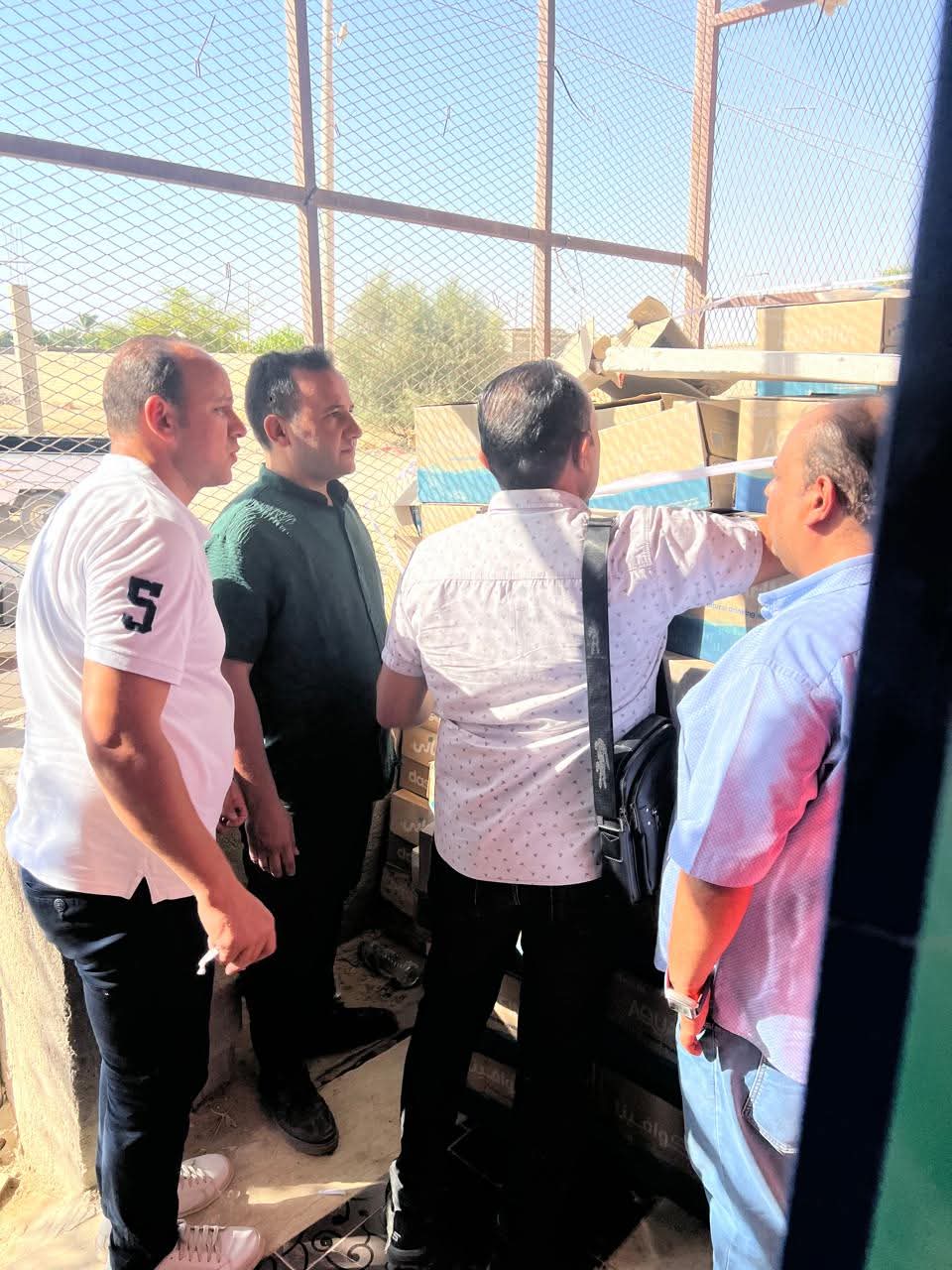 ضبط وإعدام 10 أطنان من الأغذية والمشروبات غير الصالحة للاستهلاك