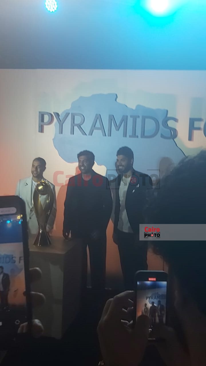 احتفال بيراميدز بدوري أبطال أفريقيا (2)