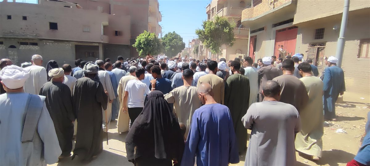  توافد كبير للناخبين في قرية أولاد سالم بمركز دار السلام بسوهاج 