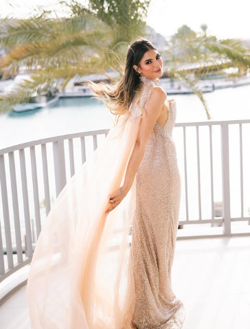 الإعلامبة لما جبريل بعقد قرانها