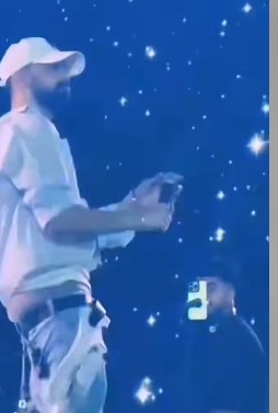 شهاب يظهر شبه عاريًا في حفله الأخير بالساحل الشمالي