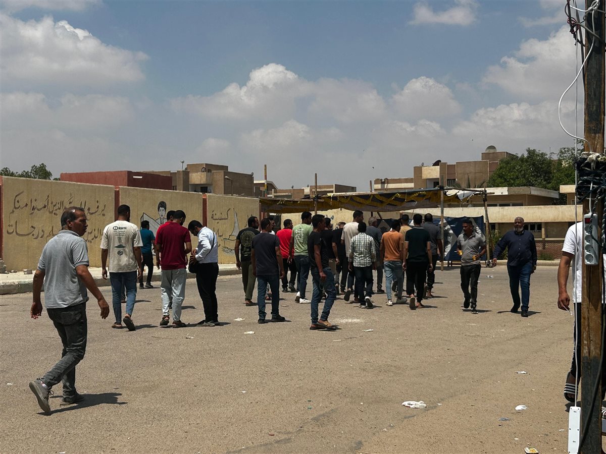 إقبال المواطنين على انتخابات مجلس الشيوخ بالمنوفية 