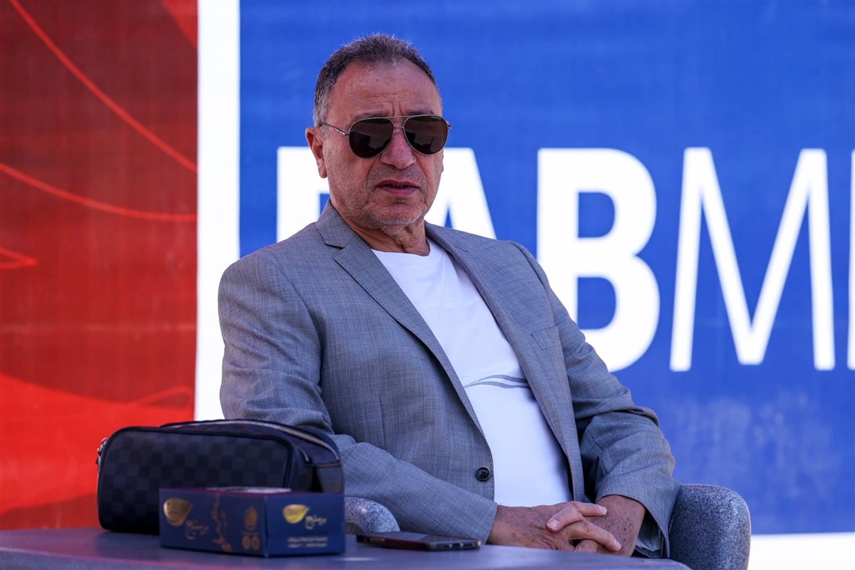 محمود الخطيب خلال مران الأهلي