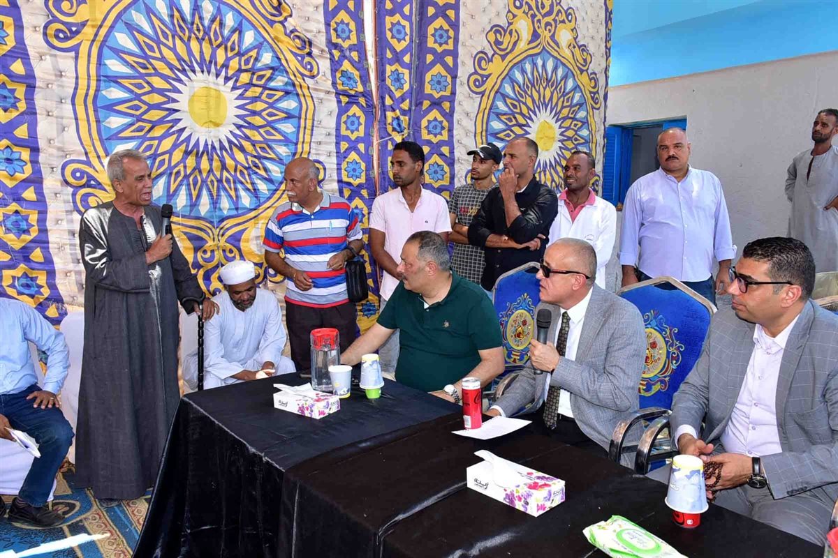 جولة محافظ الأقصر في الاقالتة