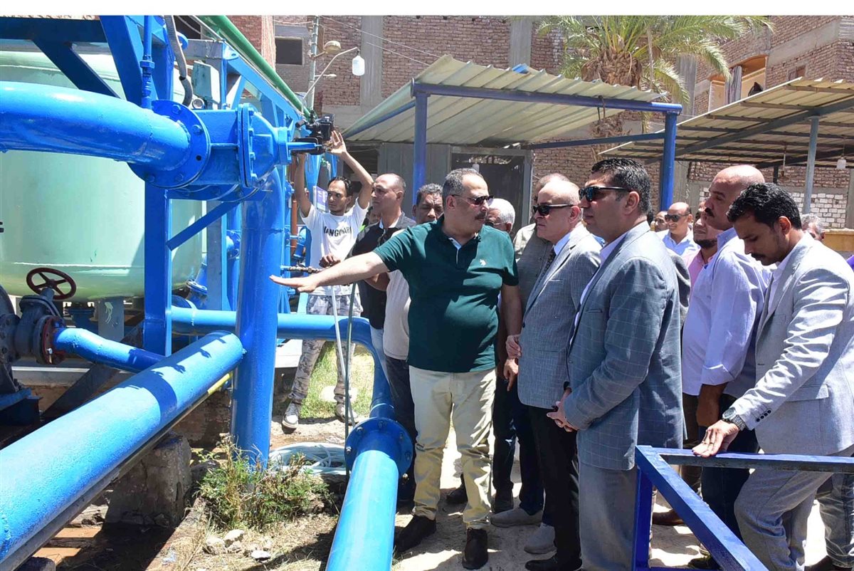 جولة محافظ الأقصر في الاقالتة