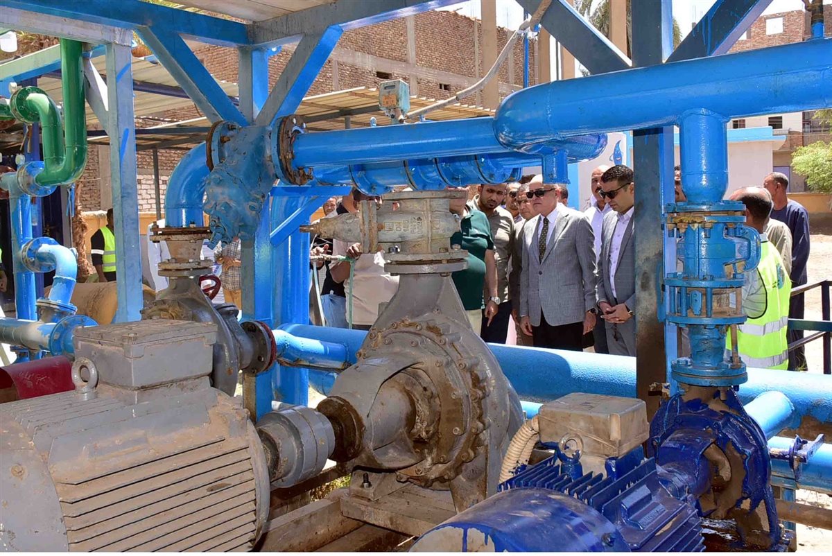 جولة محافظ الأقصر في الاقالتة