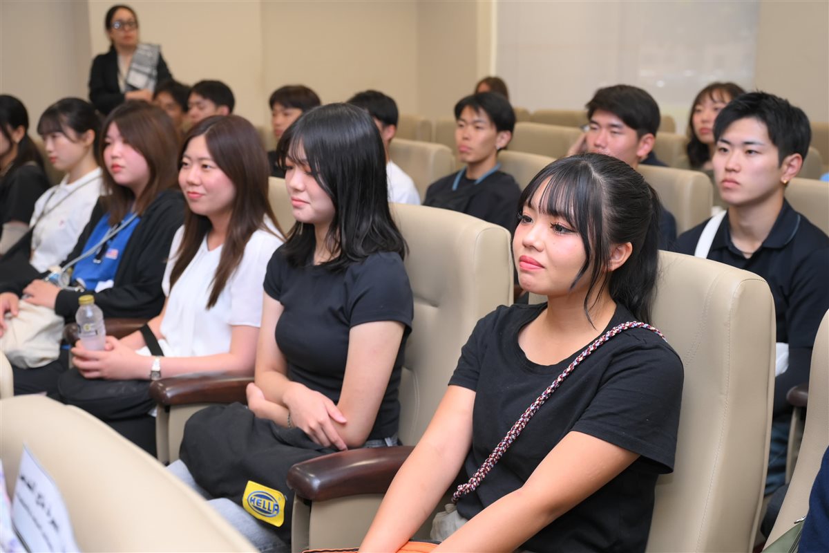 جانب من الطلاب 