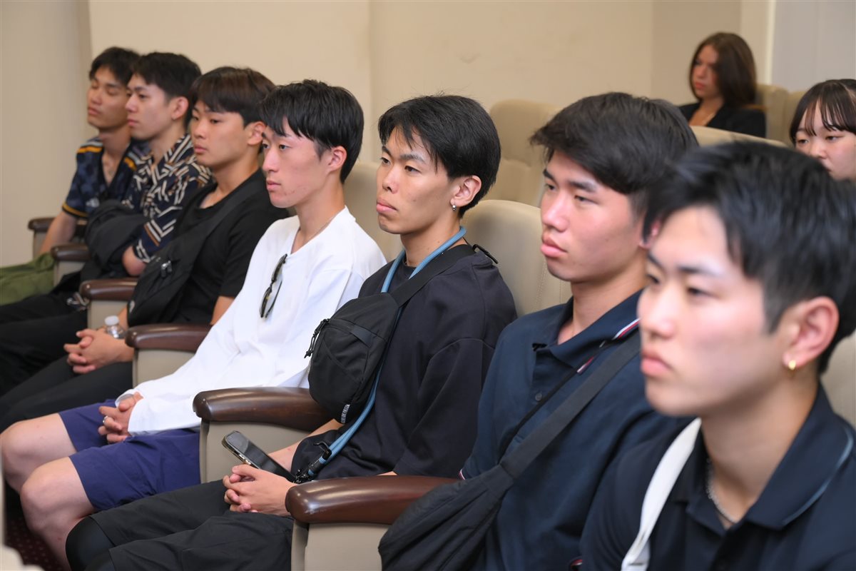 جانب من الطلاب 