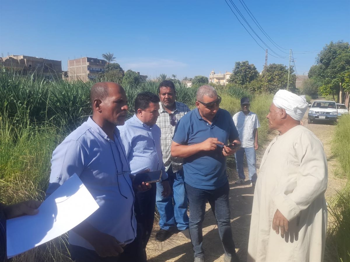 تقنين الأراضي بالأقصر