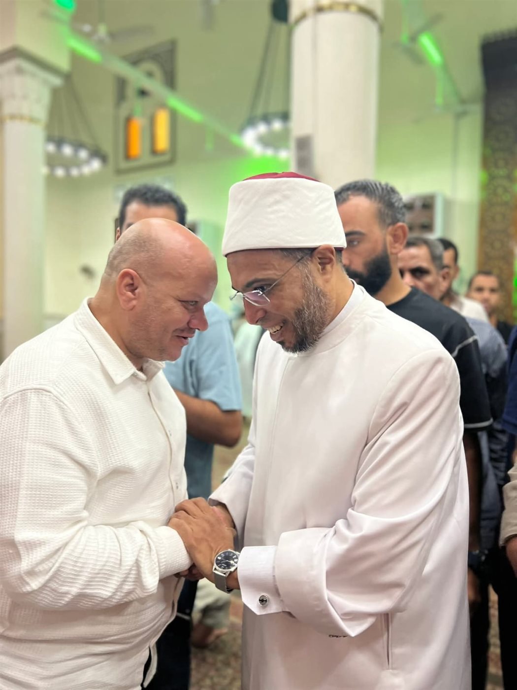 أول تعليق وظهور للشيخ محمد أبوبكر بمسجد السيدة فاطمة الزهراء