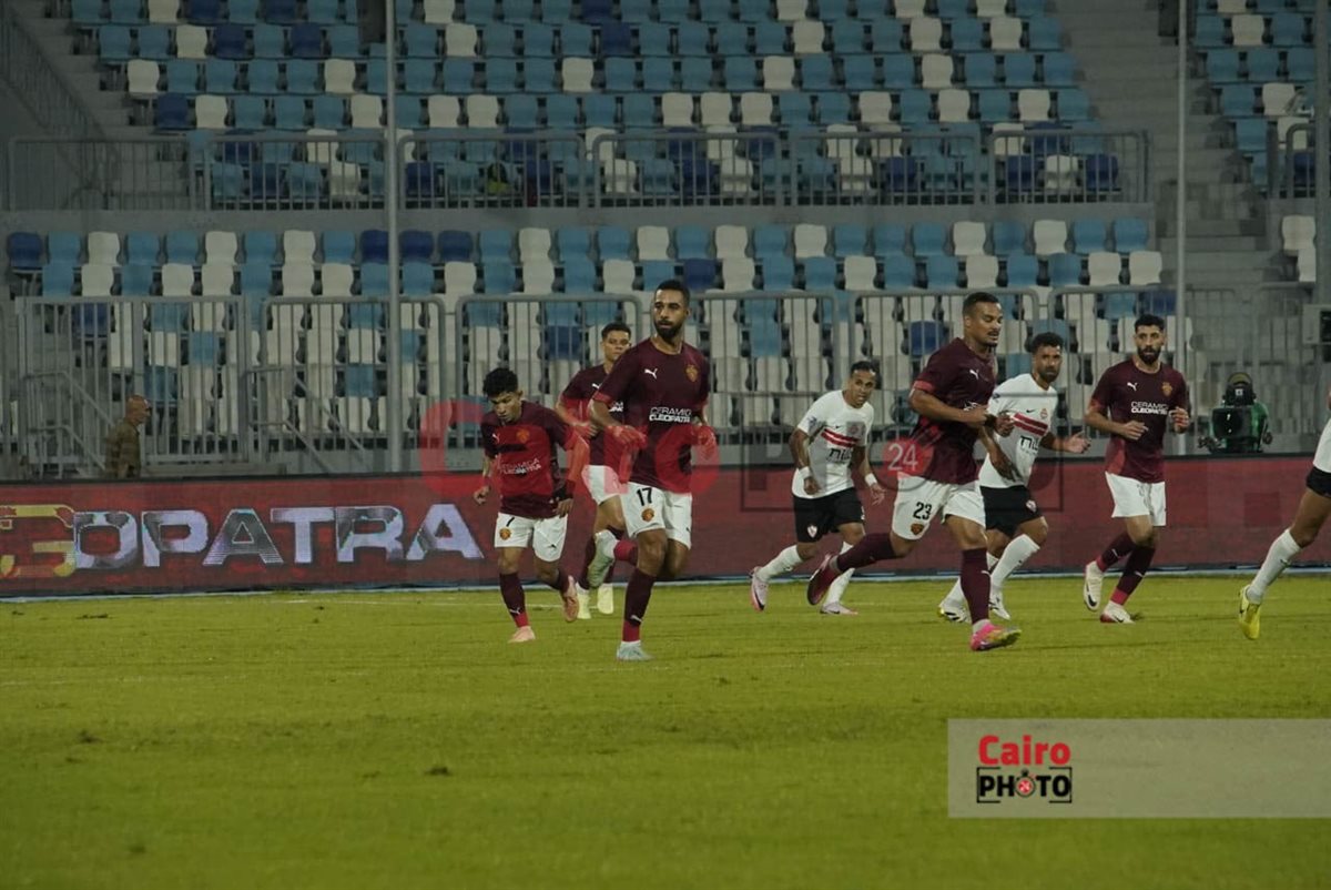 مباراة الزمالك وسيراميكا كليوباترا في الدوري الممتاز