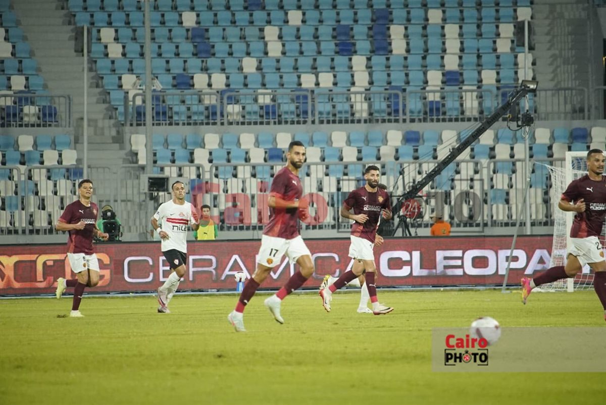 مباراة الزمالك وسيراميكا كليوباترا بالدوري الممتاز