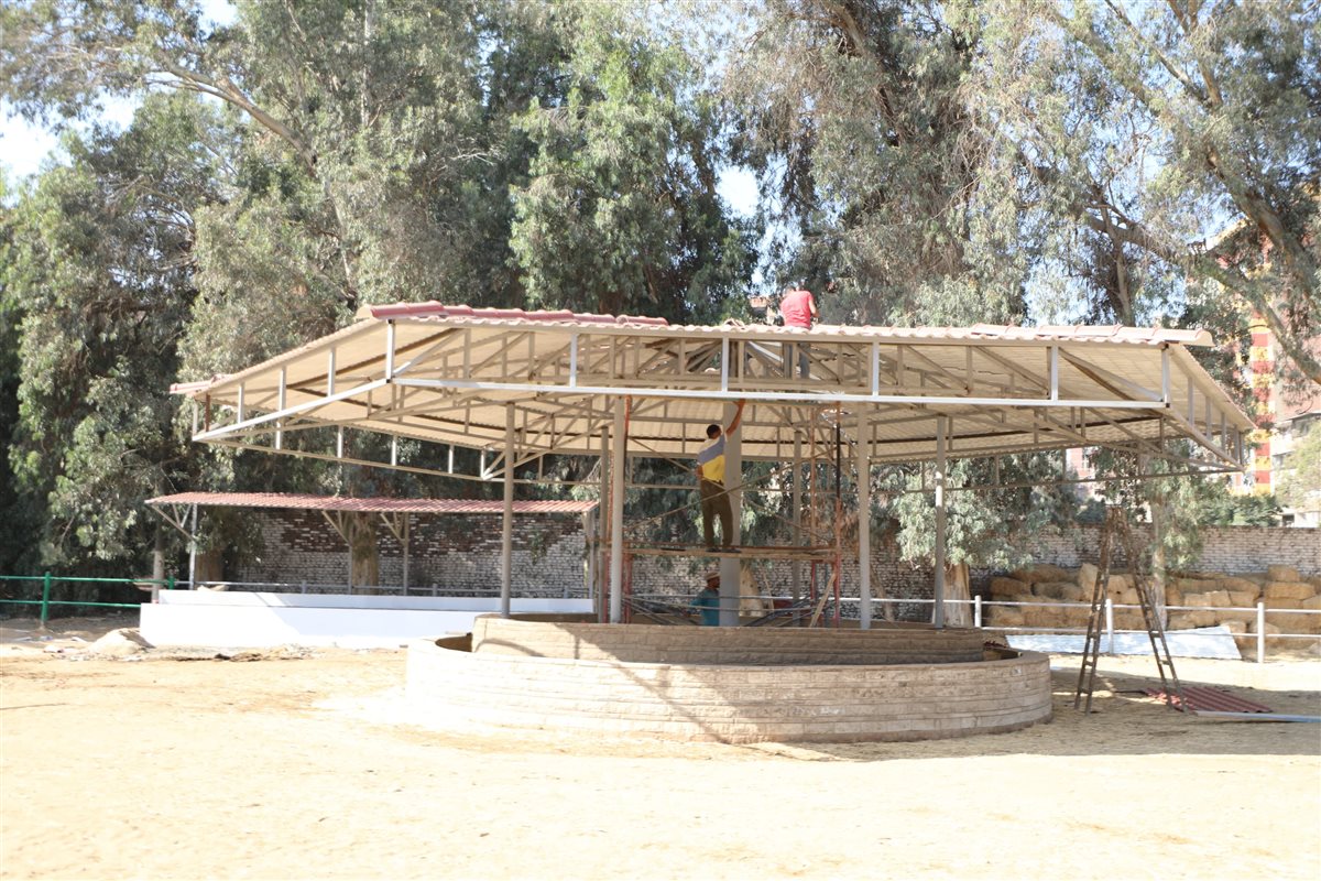 <strong>وزير الزراعة يتفقد أعمال التطوير بمحطة الزهراء للخيول العربية الأصيلة ويوجه بسرعة الإنجاز</strong>