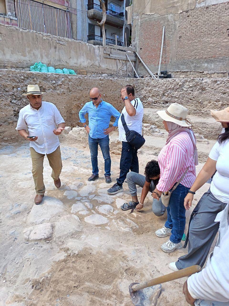 جولة أثرية لقيادات آثار الإسكندرية