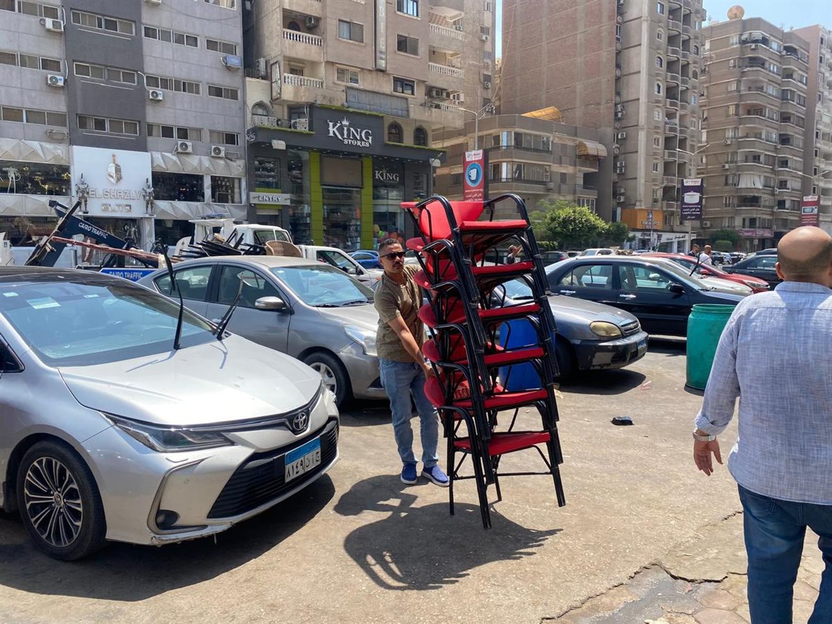 جانب من حملات محافظة القاهرة 