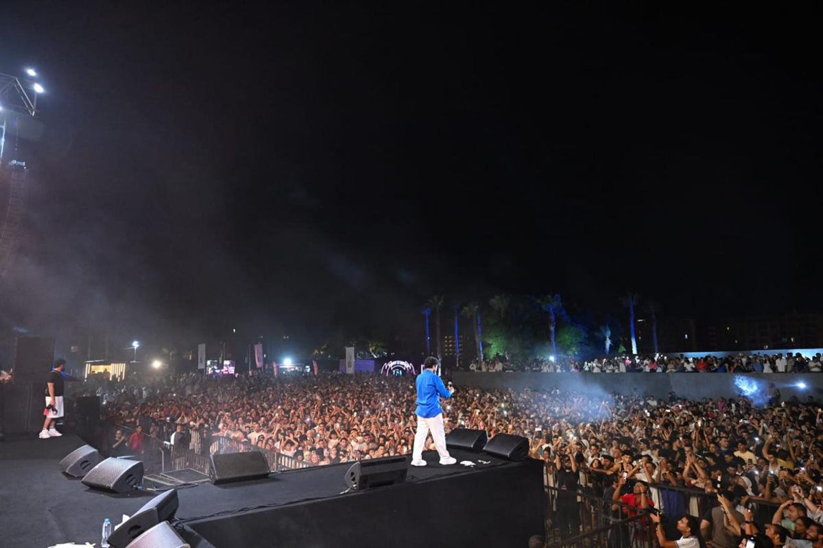 حميد الشاعري يشعل أضخم حفلات العلمين الجديدة