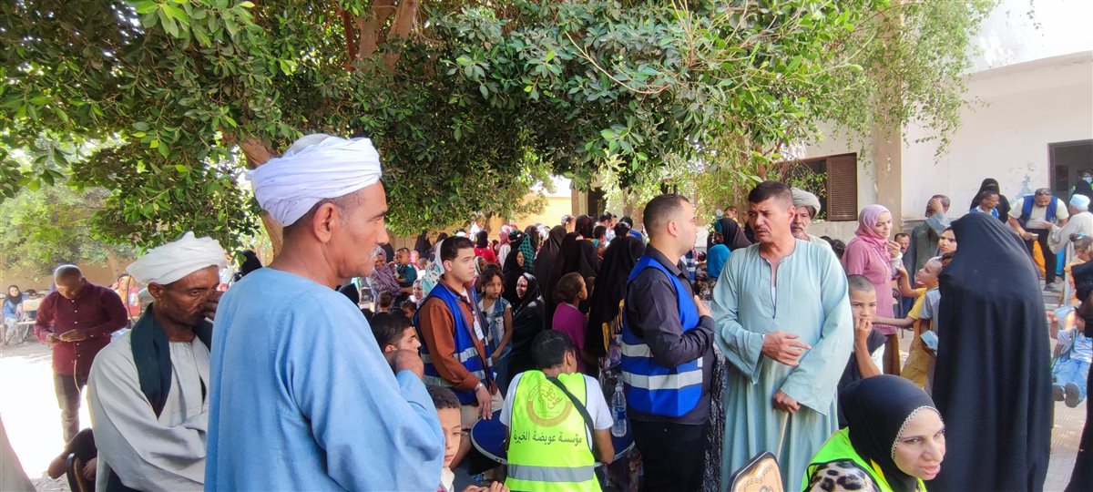 القافلة الطبية بوحدة الصحة بقرية الجبيرات