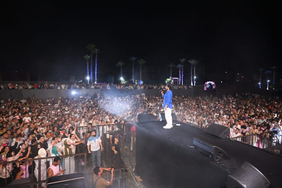 حميد الشاعري يشعل أضخم حفلات العلمين الجديدة