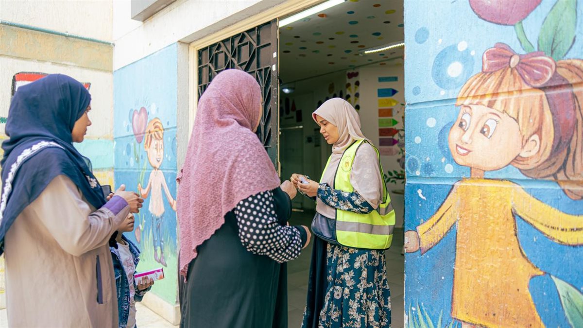 قوافل طبية توعوية داخل مشروعات السكن البديل