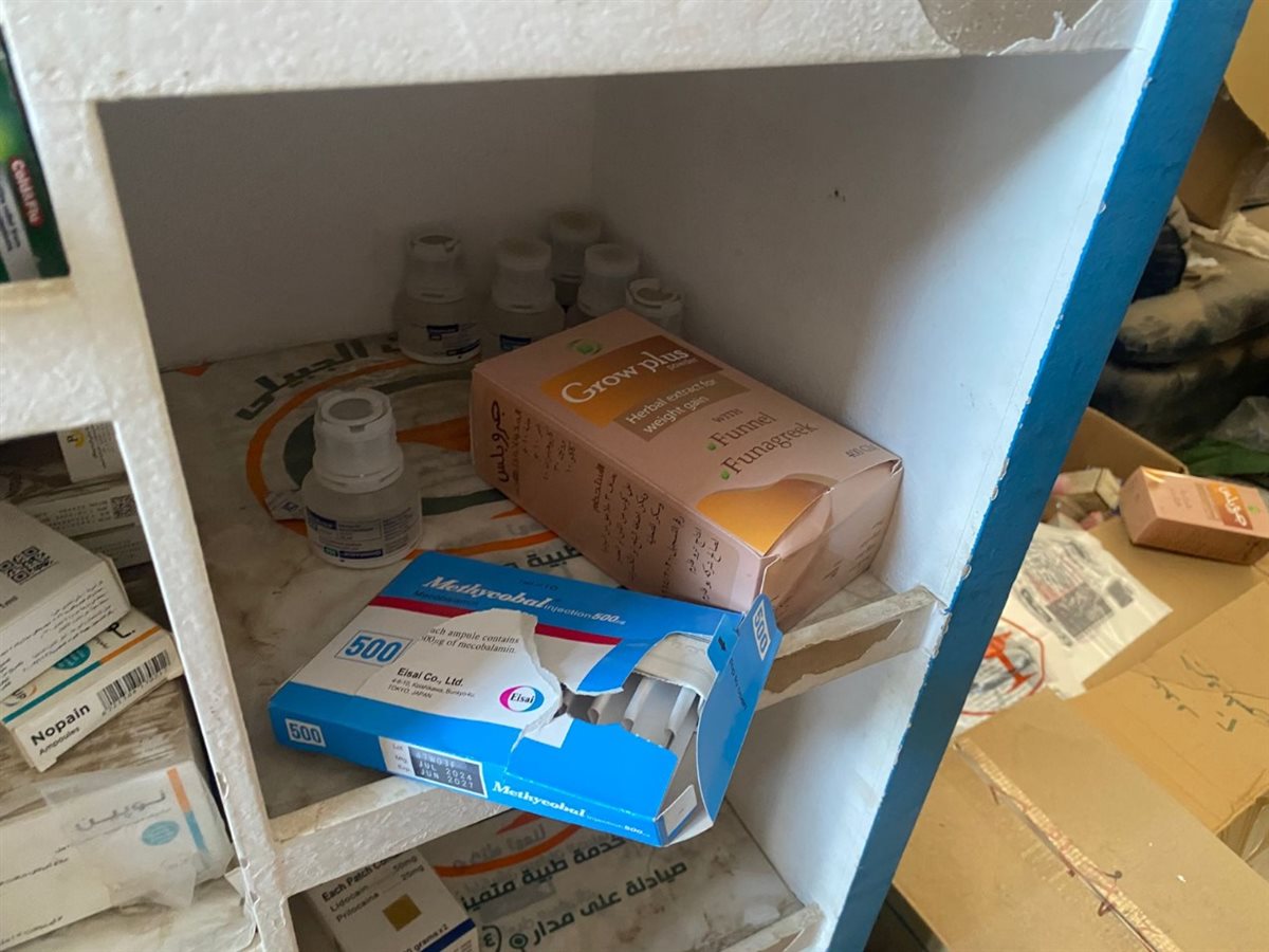 ضبط مخزن أدوية غير مرخص