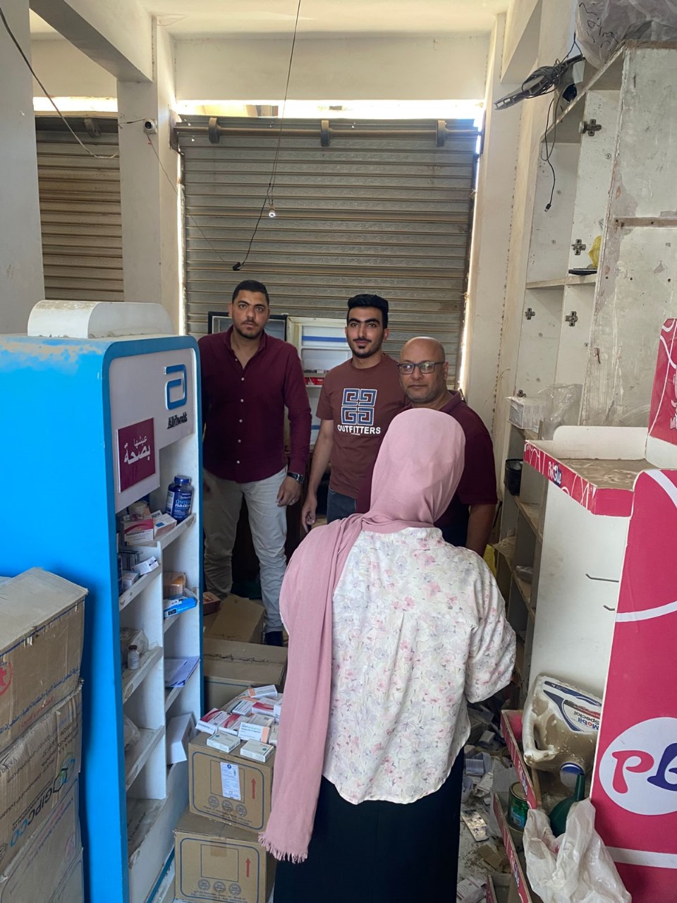 ضبط مخزن أدوية غير مرخص