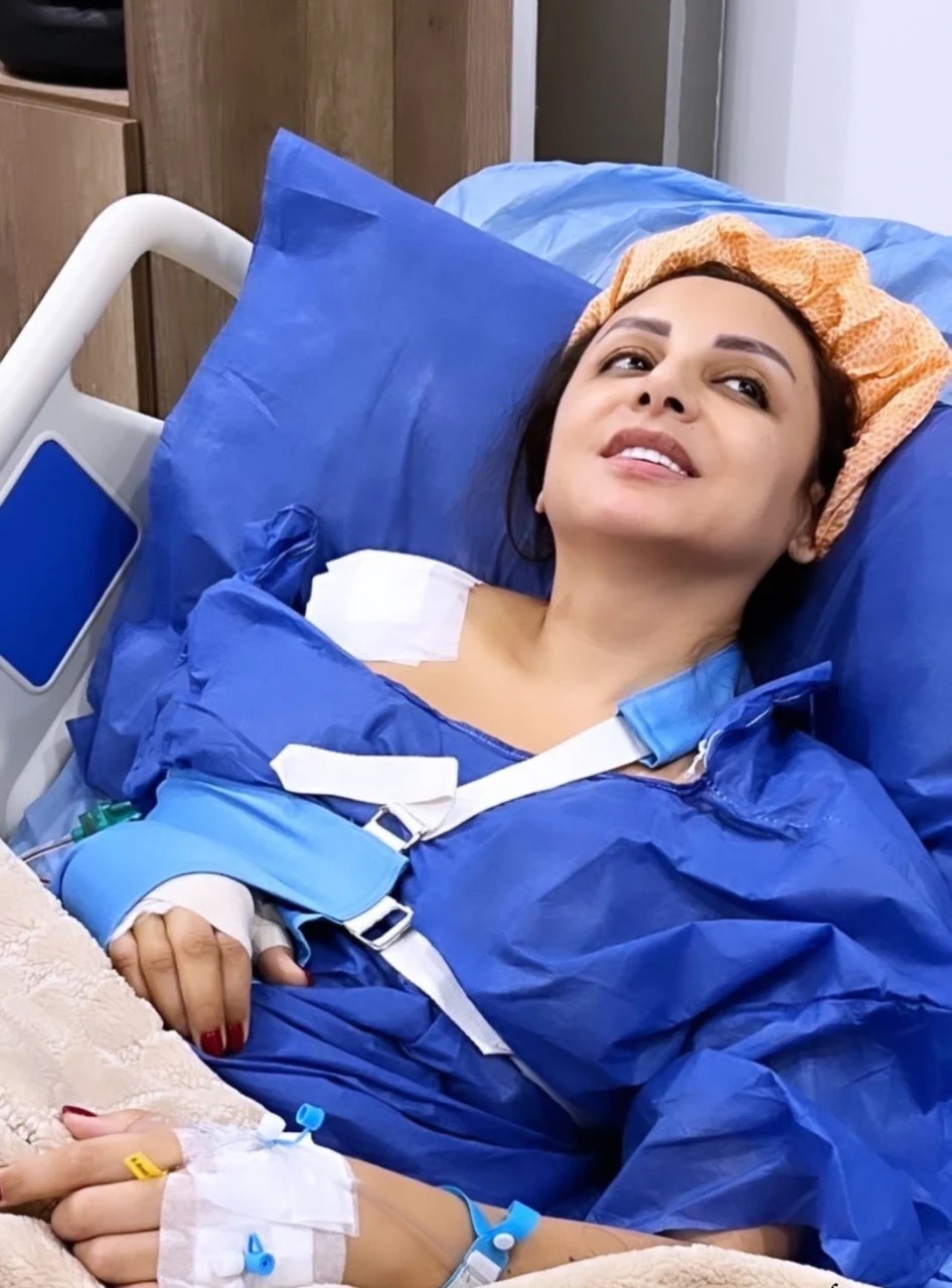 إصابة أنغام بوعكة صحية 