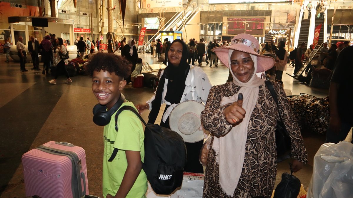 تسهيل العودة الطوعية للأشقاء السودانيين 