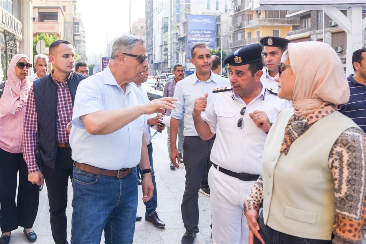 تفقد محافظ الإسكندرية 