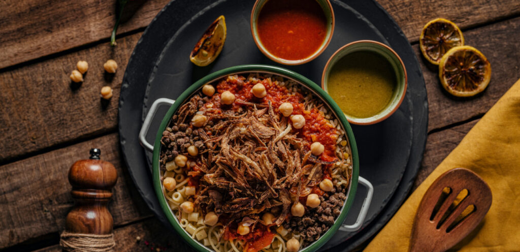 طريقة عمل صلصة الكشري ناديه السيد