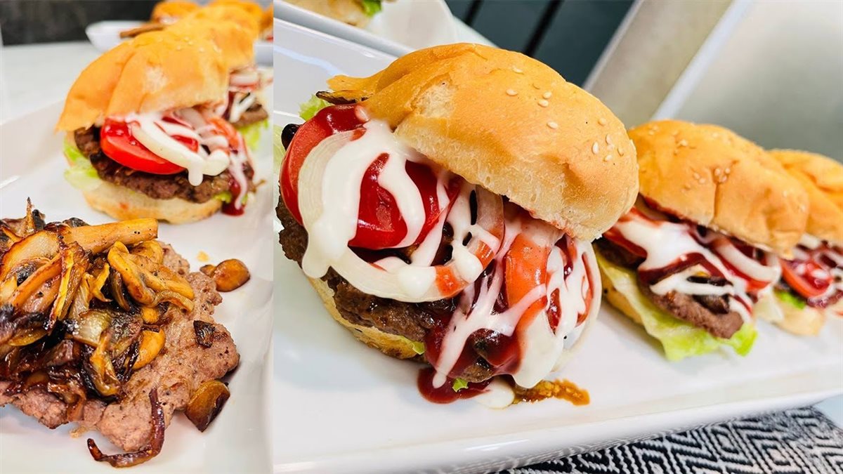 خطوات تحضير سماش برجر المنزلية