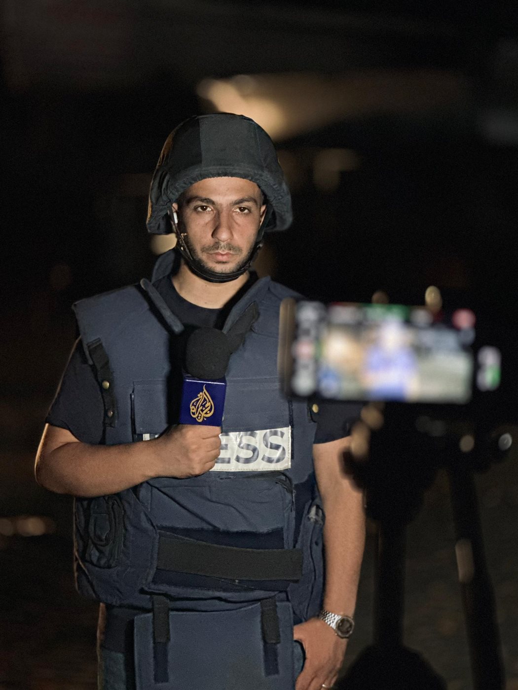 الصحفي أنس الشريف