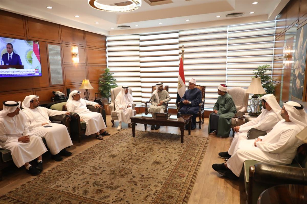 مفتي الجمهورية يرحب بكبار المفتين والوزراء المشاركين في المؤتمر العالمي العاشر للإفتاء