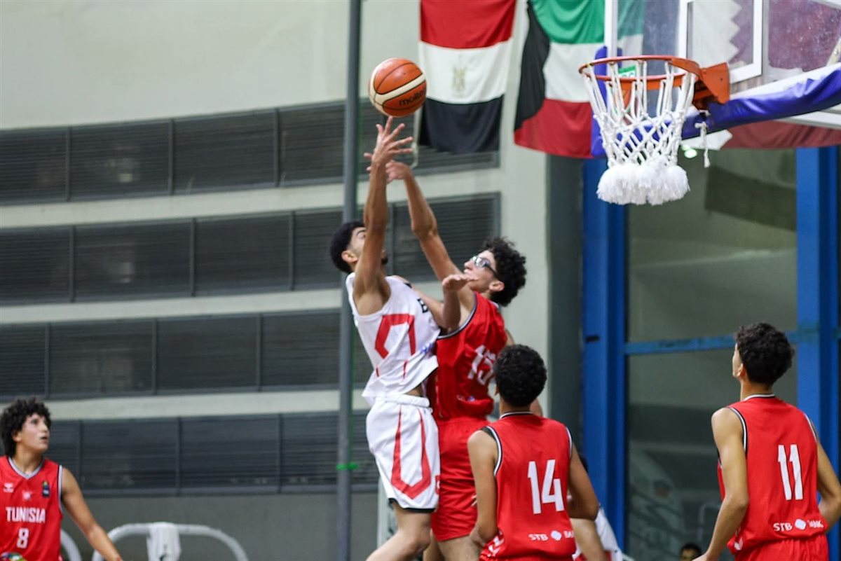 منتخبا مصر للناشئين والناشئات يحققا الفوز في ثاني أيام البطولة العربية لكرة السلة