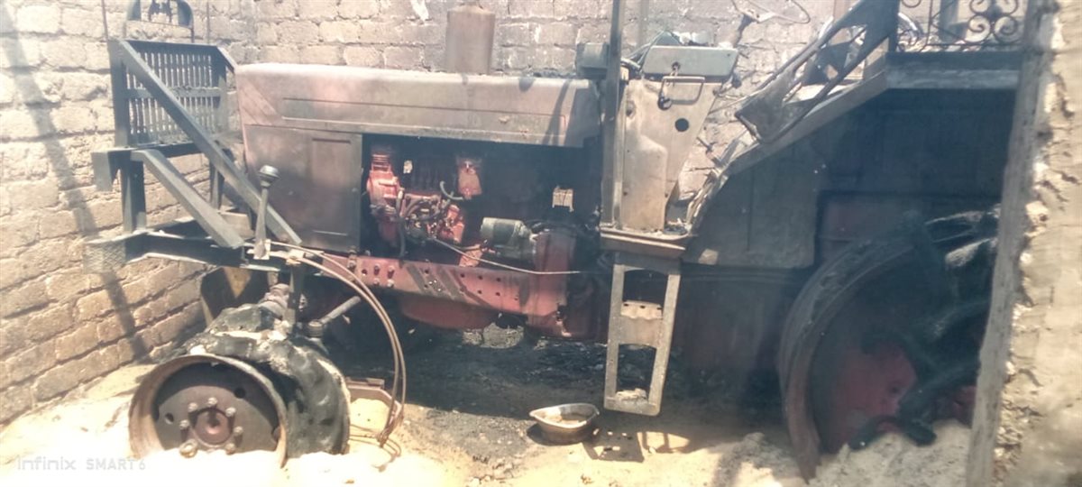 حريق يلتهم 4 منازل في قنا